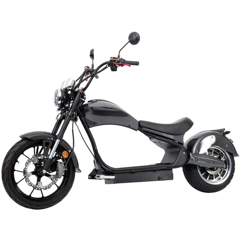 4000w-45MPH SoverSky MH3 Lithium Chopper Scooter Electric Motorcycle - Soversky