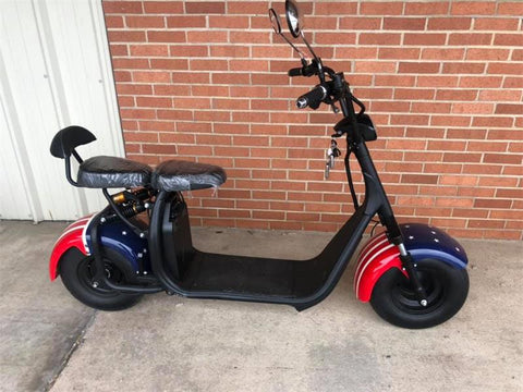 X7 Fat Tire Lithium Scooter Citycoco - SoverSky